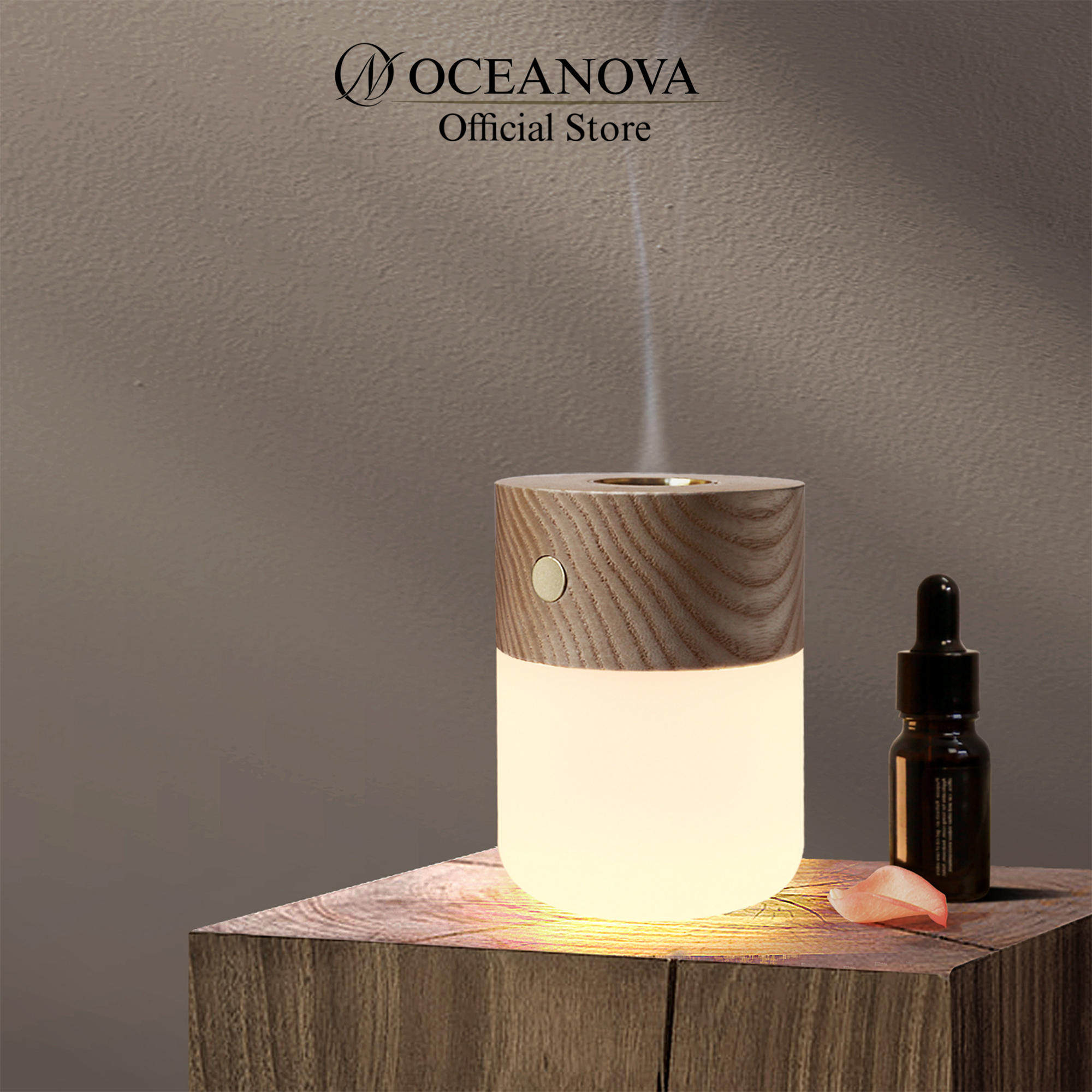 Walnut Frosted Aromatherapy Night Light