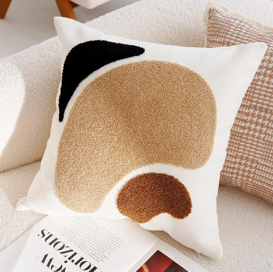 Modern Plush Cushion Lumbar Cushion Sofa