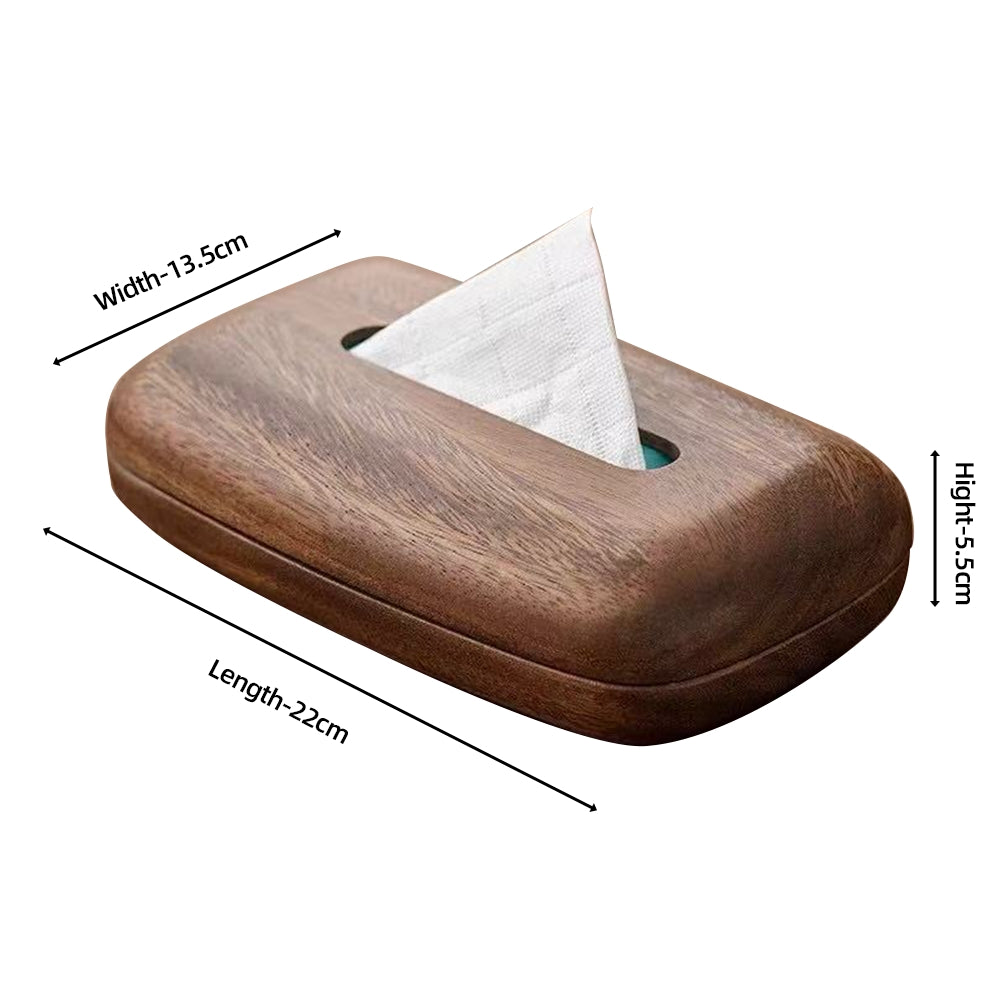 Walnut Wooden Tissue Box Simple Bread Tissue Box