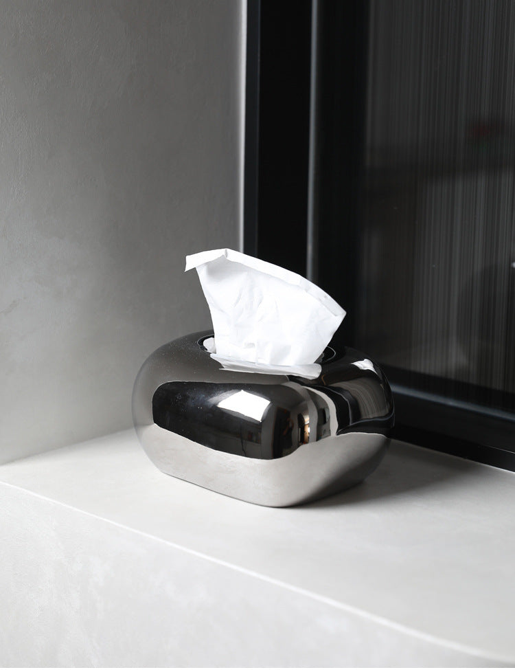 Ceramic Tissue Box Ornaments Modern Living Room