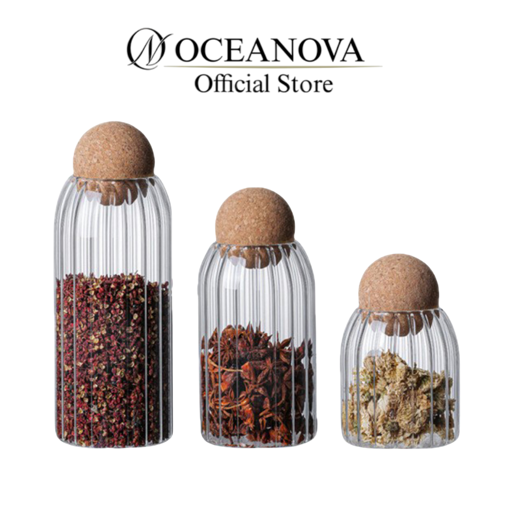 Kitchen Storage Glass Jug