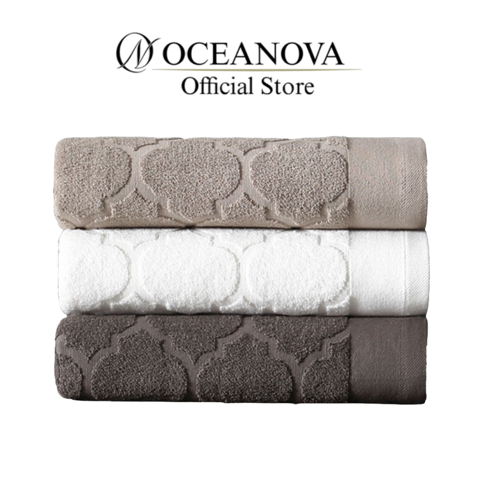 Premium Bath Towel - Absorbent Thick 100% Pure Cotton