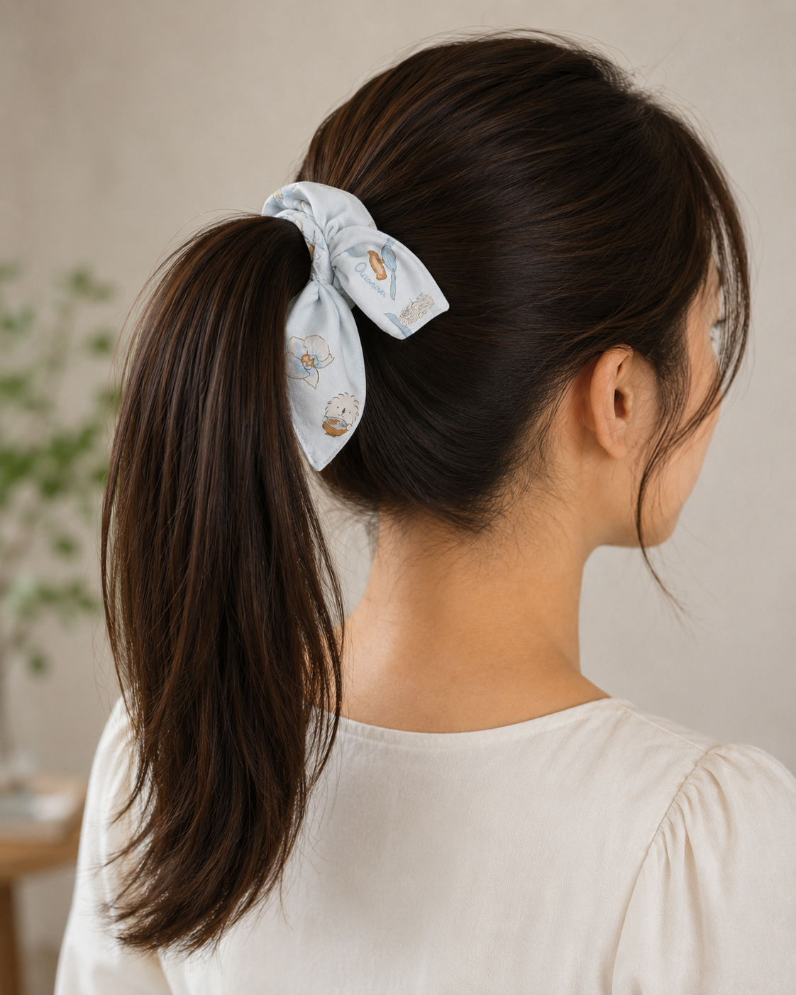 Women’s Hair Wrap Scarf （Merlion Garden）