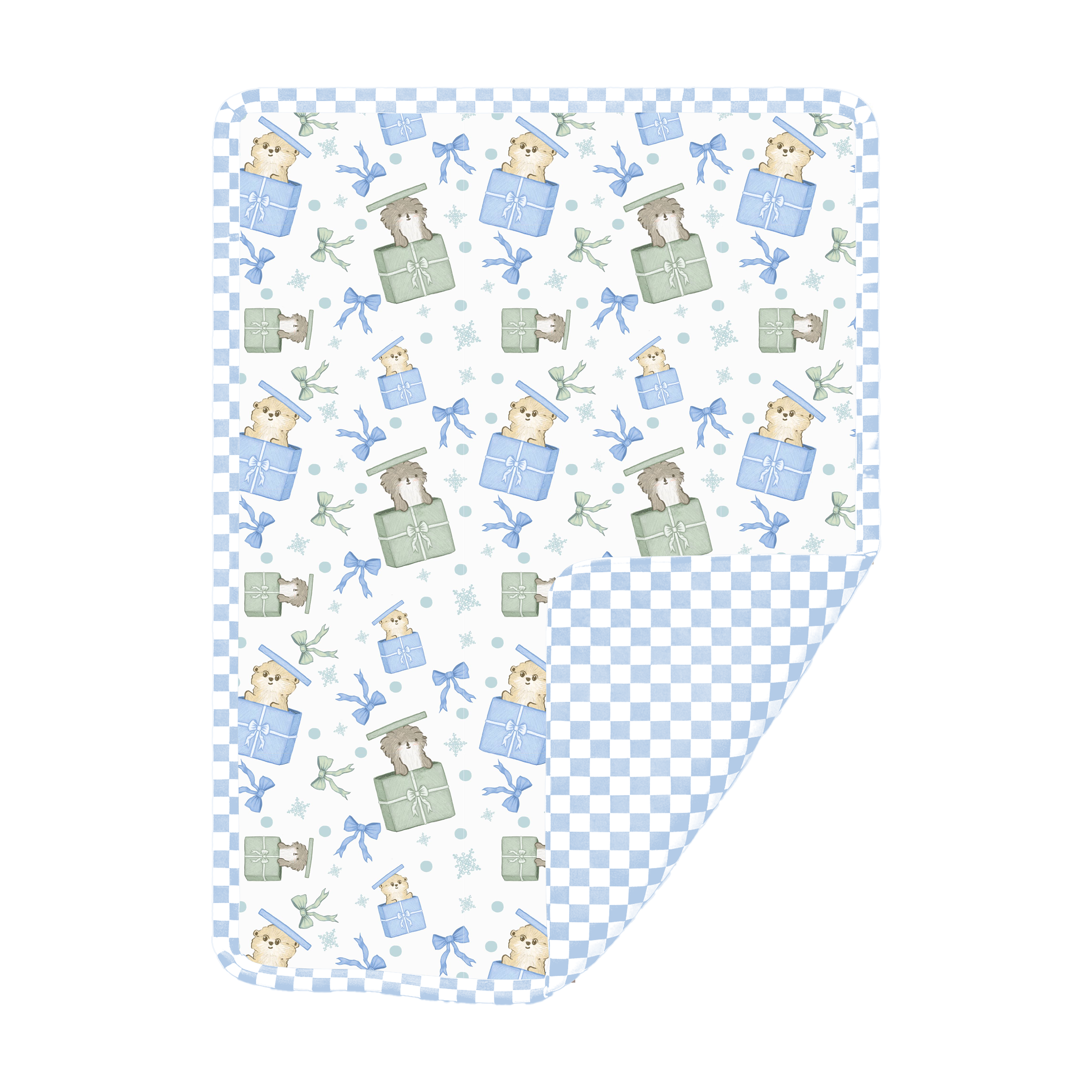 Mini Nova Gift Bamboo Fiber Baby Blanket