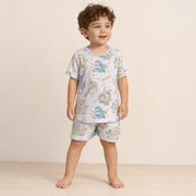 Kid 2-piece Pajamas (short) Birdsong Garden