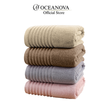 Oceanova Bamboo Fiber Jacquard Bath Towel