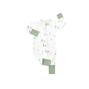 Mini New Star Winter Bamboo Fiber Baby Long Onesie