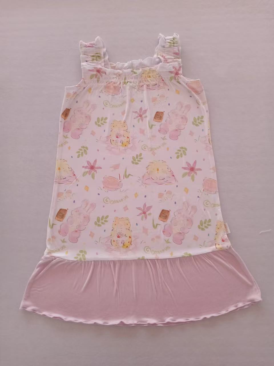 Kids Square-Neck Dress (Dream Meadow)