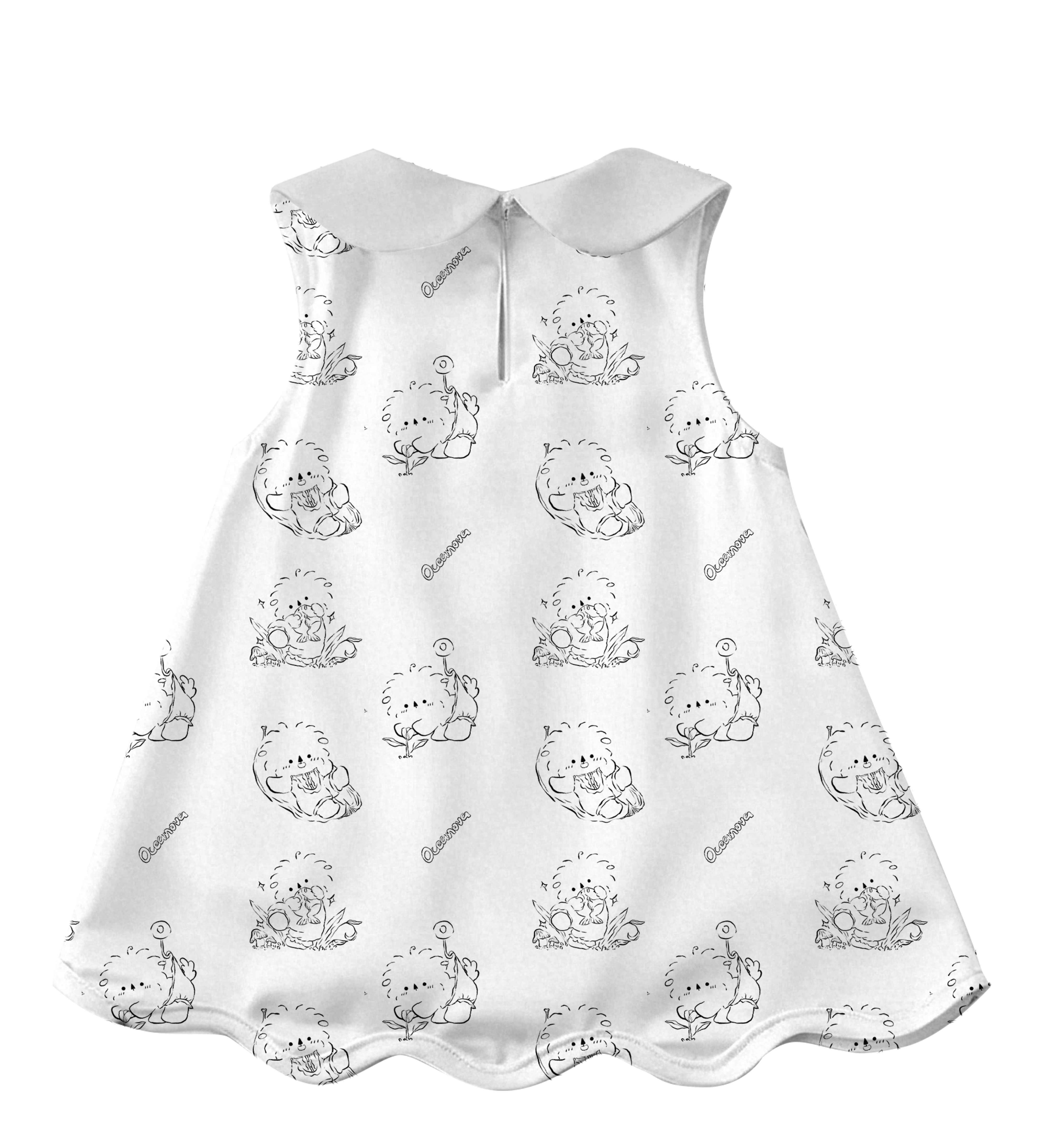 Collar Dress (Doodle Boxie)