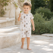 Kid 2-piece Pajamas (short) Boxie’s Daily
