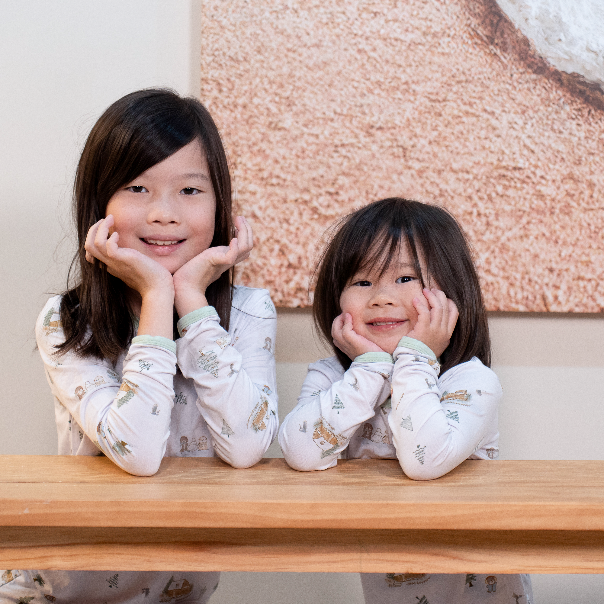 Mini Nova Winter Bamboo Fiber Long Family Set