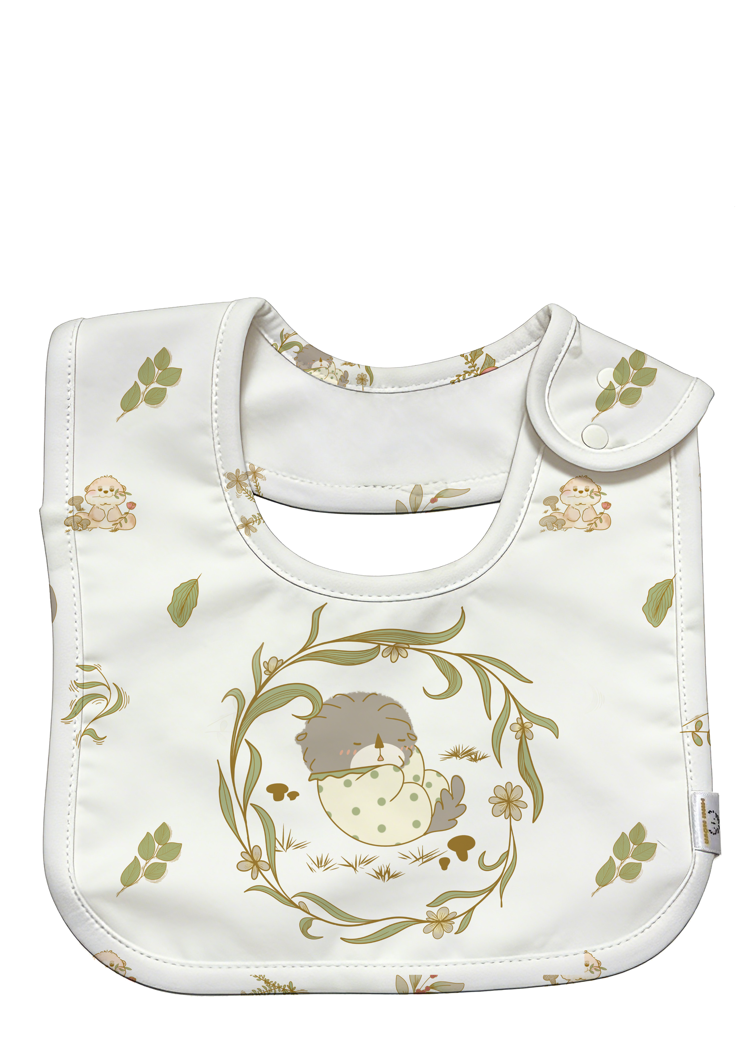 Mini New Star Spring Bamboo Fiber Baby Bib