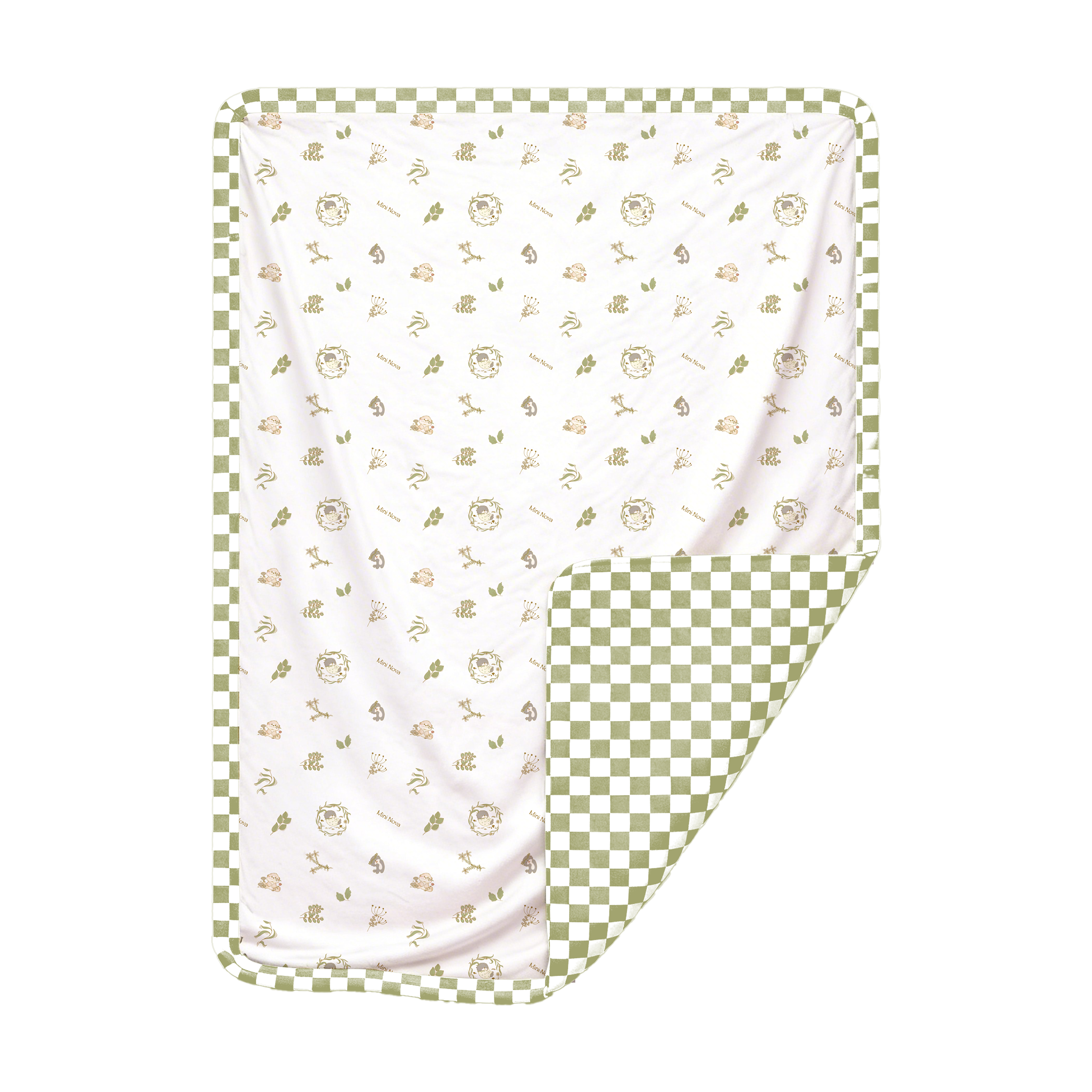 Mini New Star Spring Bamboo Fiber Baby Blanket
