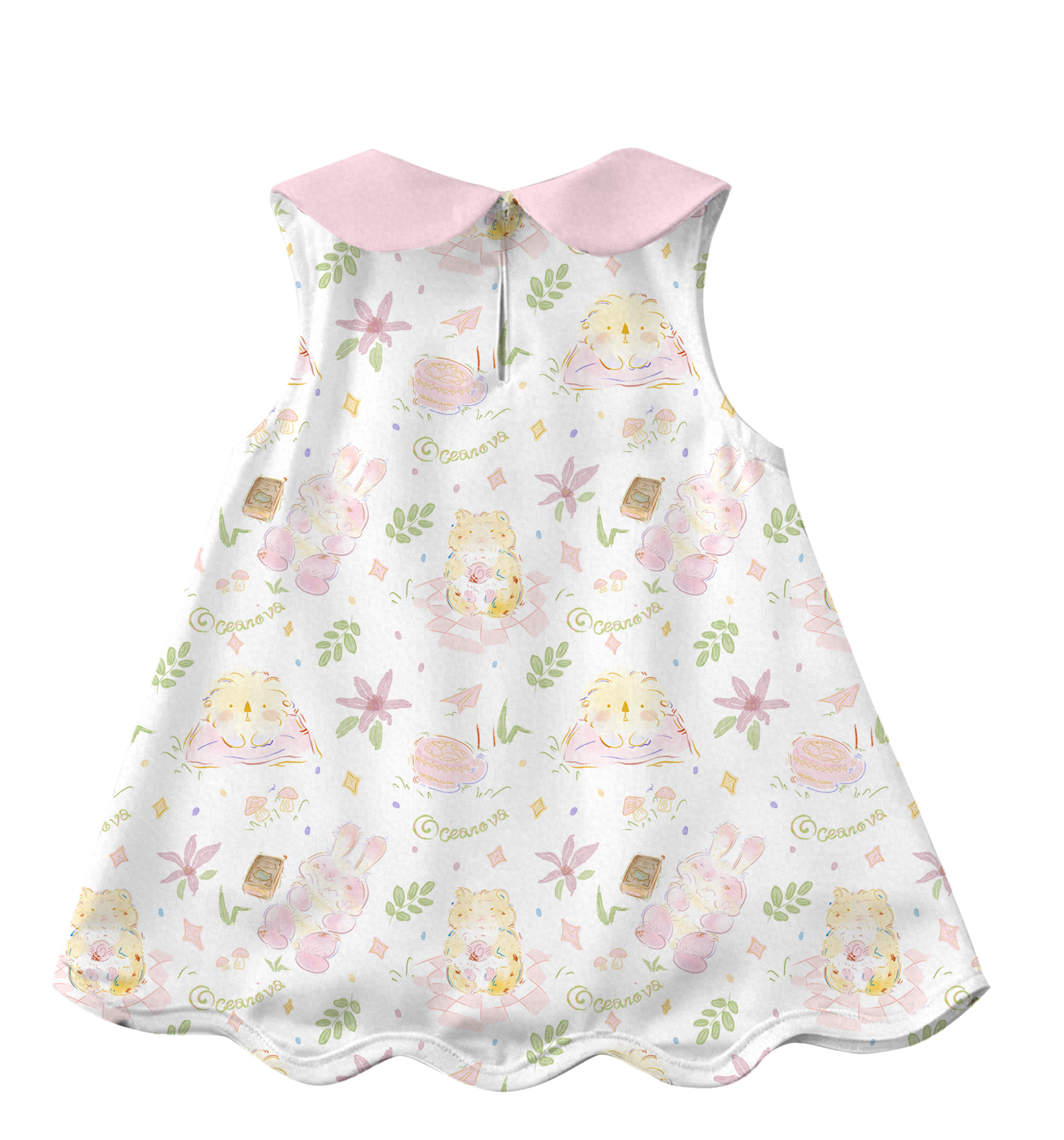 Collar Dress (Dream Meadow）
