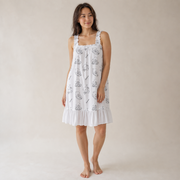 Women's Square-Neck Dress （Doodle Boxie）