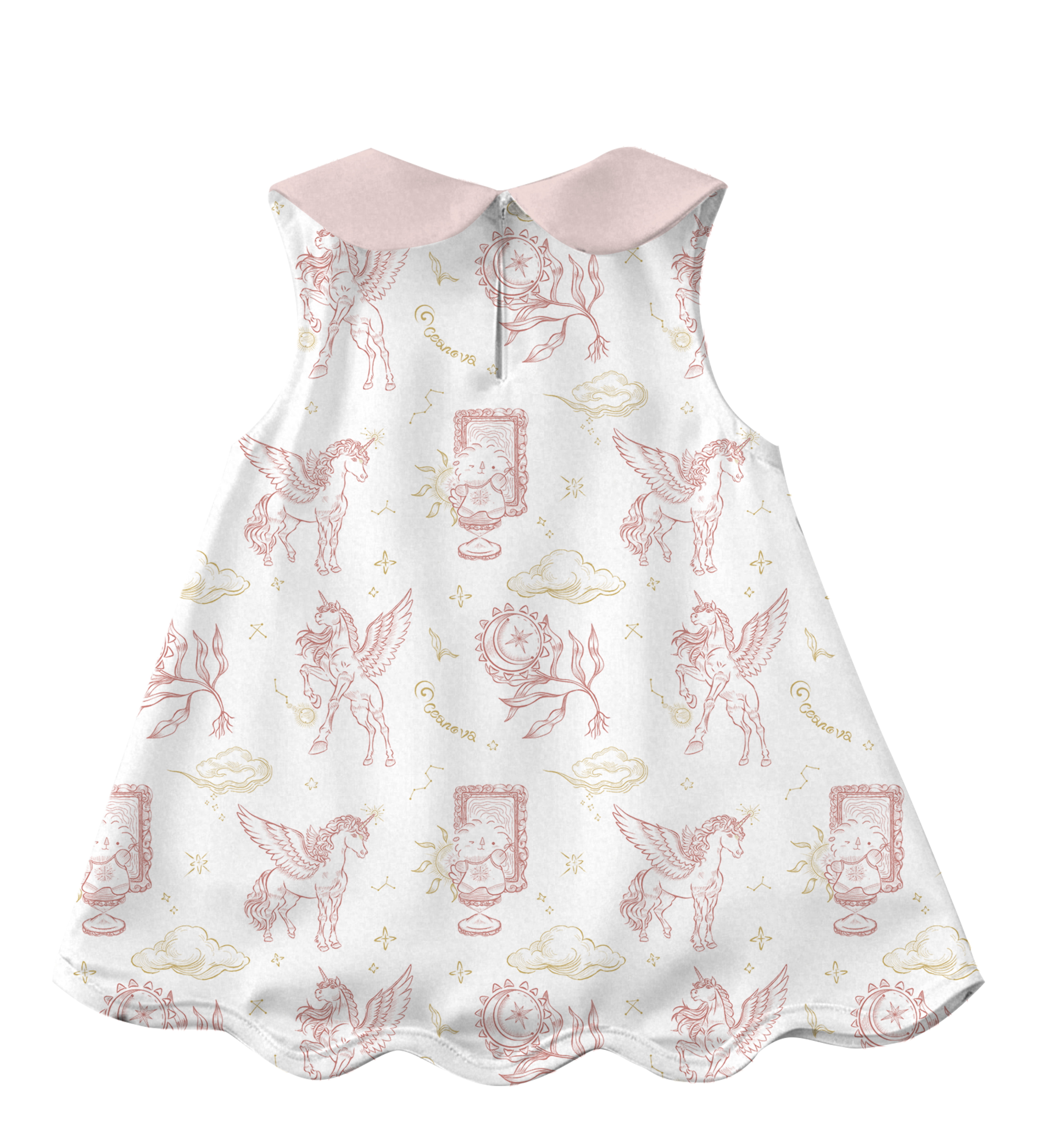 Collar Dress (Celestial Unicorn）