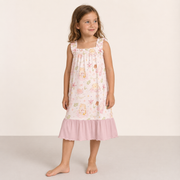 Kids Square-Neck Dress (Dream Meadow)