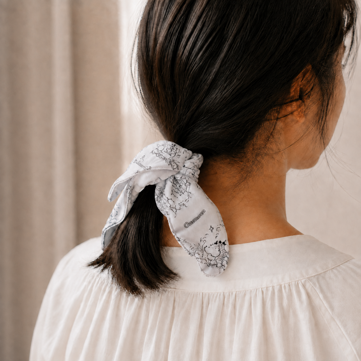 Women’s Hair Wrap Scarf （Doodle Boxie）