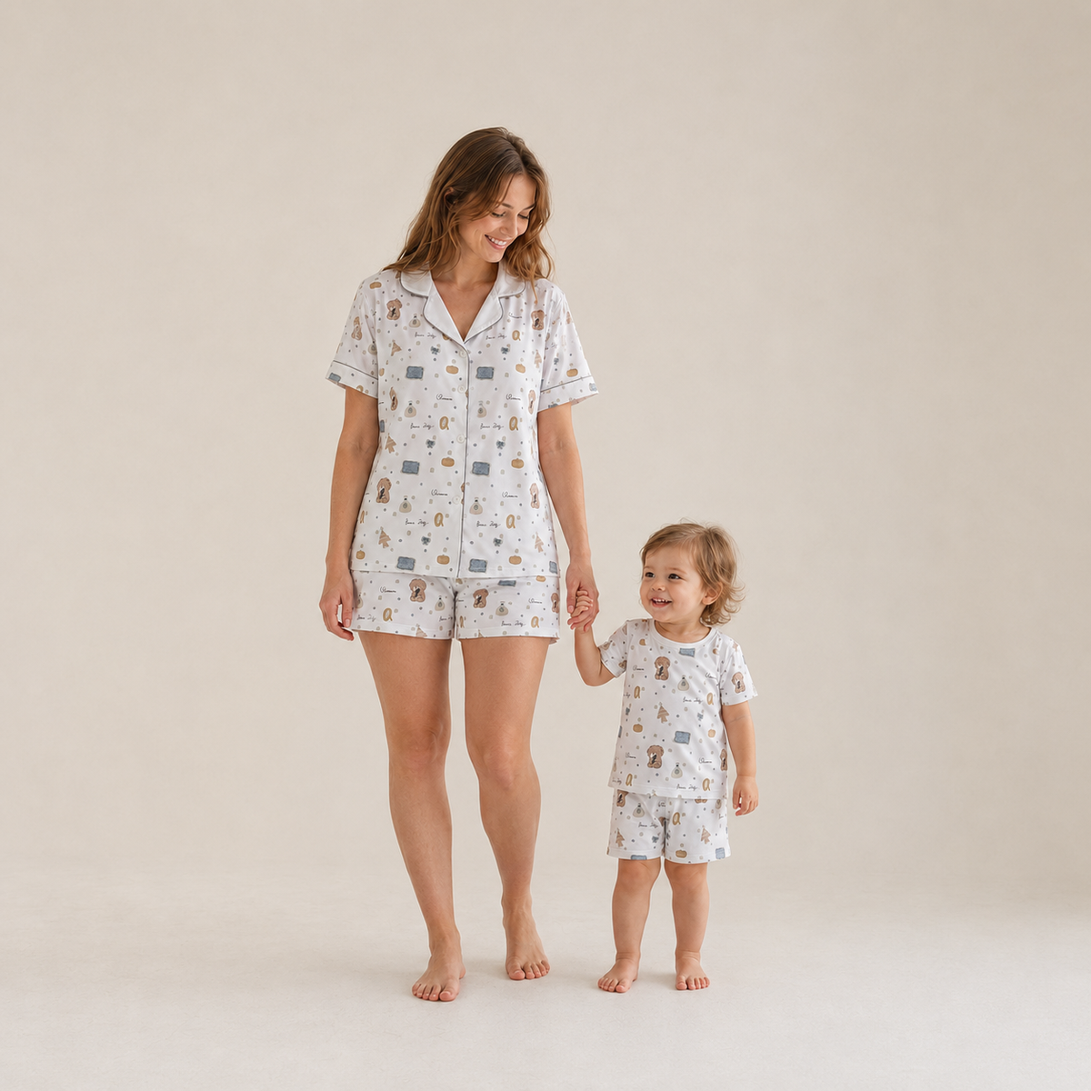 FAMILY MATCHING PAJAMA SET （Boxie’s Daily）