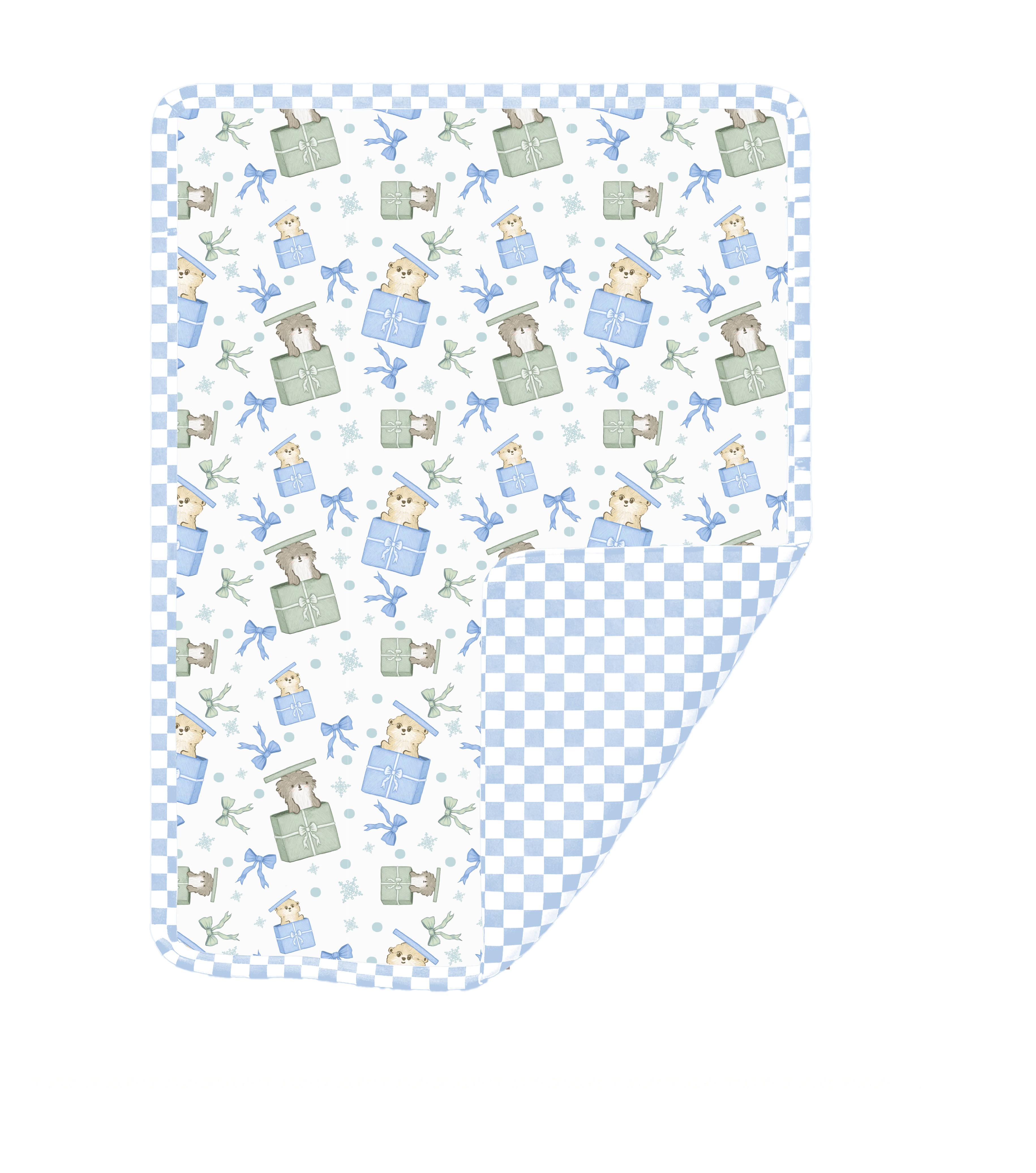 Mini Nova Gift Bamboo Fiber Baby Blanket