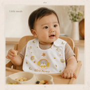Mini New Star Autumn Bamboo Fiber Baby Bib