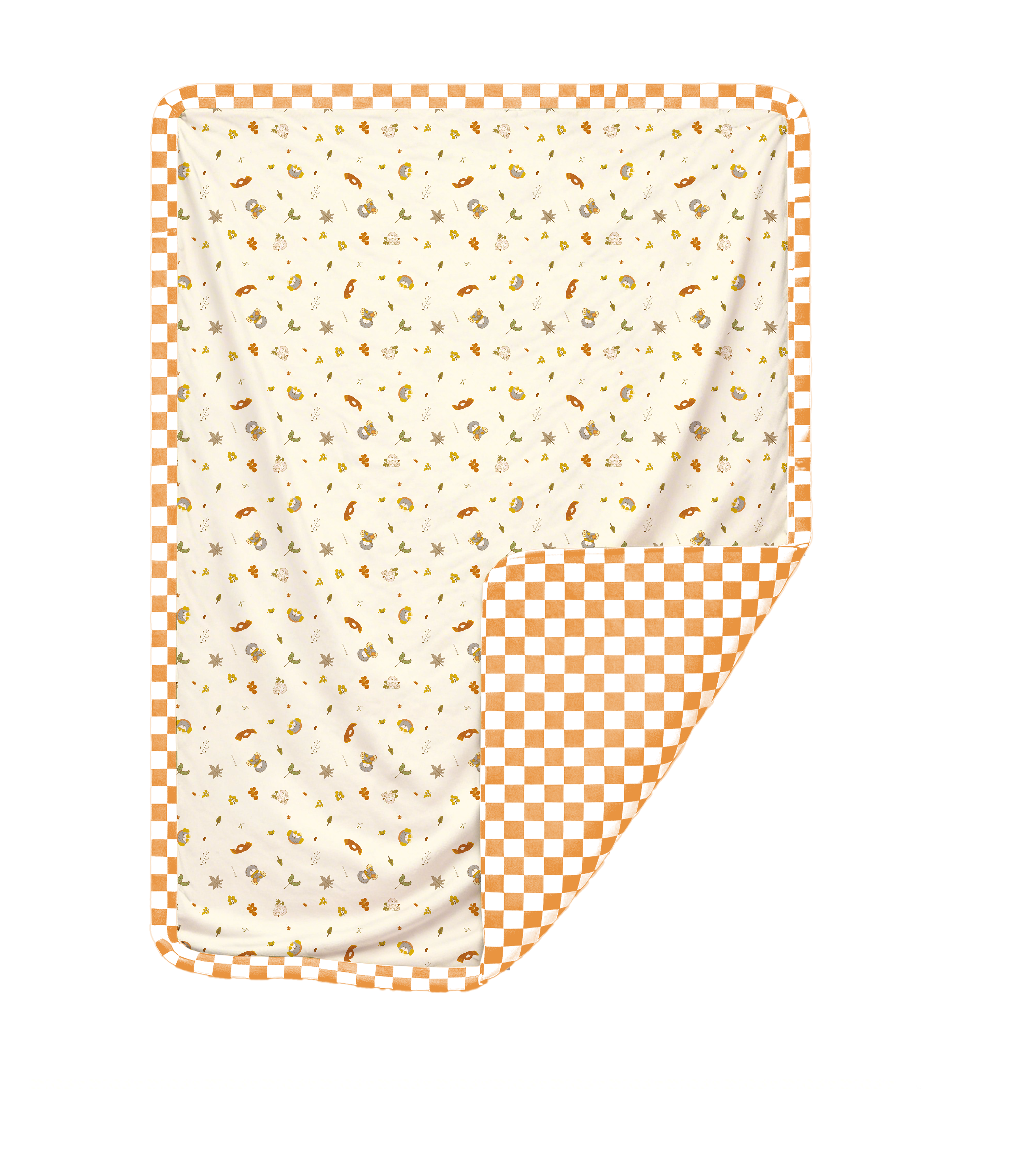 Mini Nova Autumn Bamboo Fiber Baby Blanket