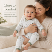 Mini Nova Winter Bamboo Fiber Baby Long-Sleeved Pajama Collection