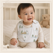 Mini New Star Winter Bamboo Fiber Baby Bib