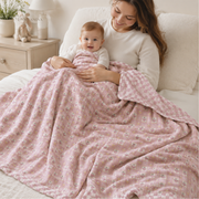 Mini Nova Coffee Dessert Bamboo Fiber Baby Blanket