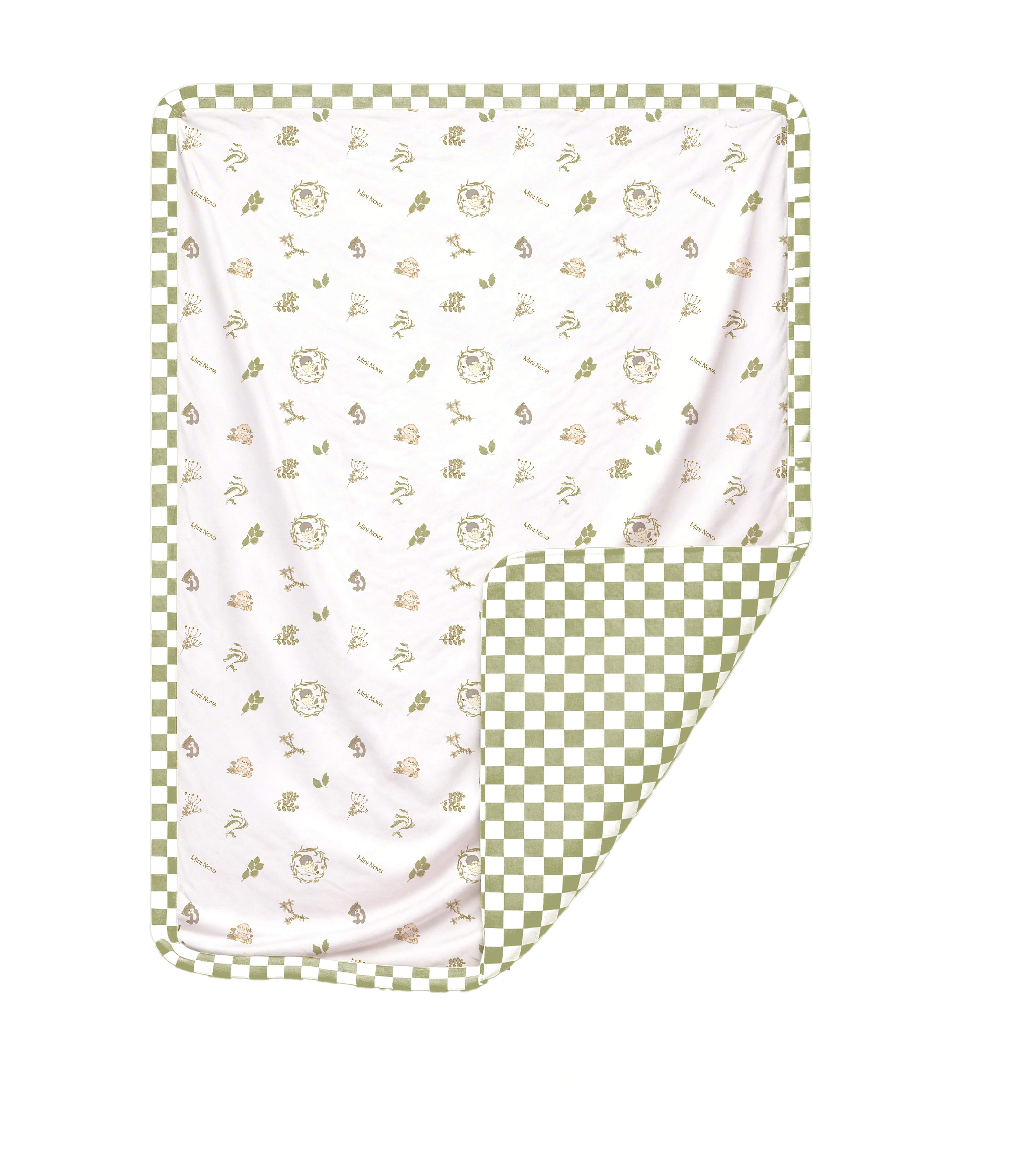Mini New Star Spring Bamboo Fiber Baby Blanket