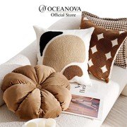 Modern Plush Cushion Lumbar Cushion Sofa