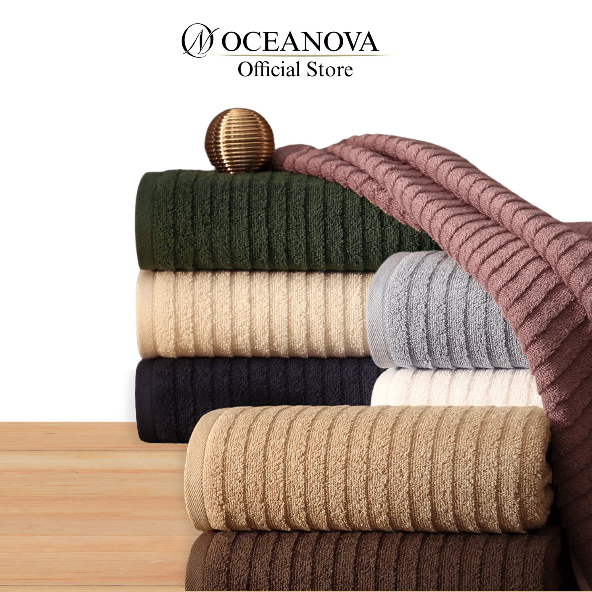 Bath Towel Absorbent Thick 100% Pure Cotton