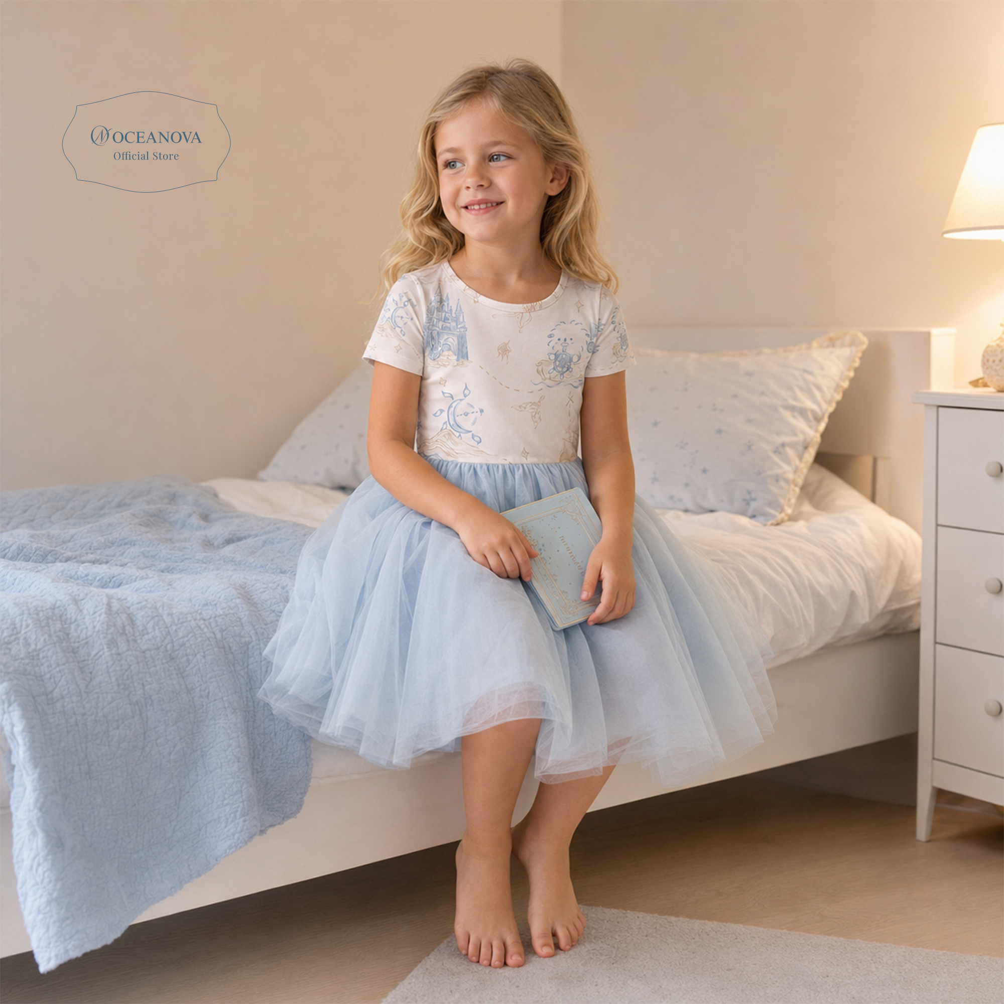 Tulle Dress （Ocean Voyage）